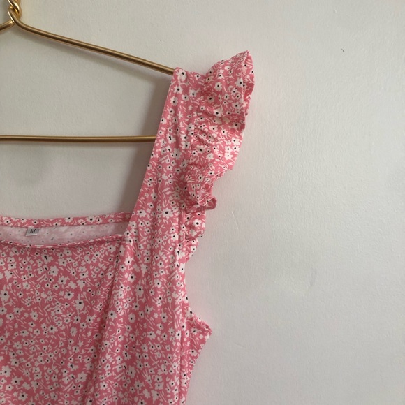 Pretty Floral Pink Sundress - Picture 6 of 7